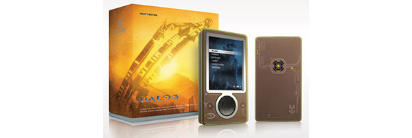 Microsoft releases special edition Halo 3 Zune for military personnel
